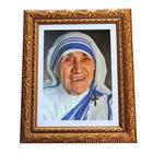 Quadro Decorativo Religioso Madre Teresa A4 Luxo Premium