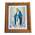 Quadro Decorativo Religioso N Sra das Graças A3 Luxo Premium