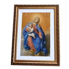 Quadro Decorativo Religioso Nossa Senhora do Rosário A3 Luxo