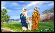 Quadro Decorativo Religiosos Cristianismo Espiritualidade Salas Quartos Com Moldura RC033