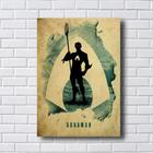 Quadro Decorativo Retro Aquaman