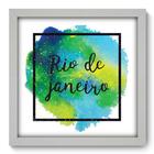 Quadro Decorativo - Rio de Janeiro - 33cm x 33cm - 260qdmb