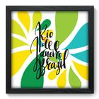 Quadro Decorativo - Rio de Janeiro - 33cm x 33cm - 262qdmp