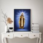 Quadro Decorativo Santa Efigênia 24x18cm - com vidro