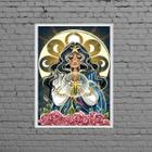 Quadro Decorativo Santa Sara Kali 45x34cm - com vidro