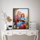 Quadro Decorativo SantaAna 45x34cm - com vidro