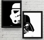 Quadro Decorativo Star wars - Storm & Vader - Actoon