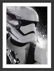 Quadro Decorativo Star Wars Stormtrooper Geek Quartos Salas Decorações Com Moldura