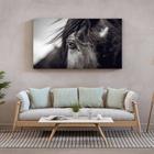 Quadro Decorativo Tela Canvas Animais Horse Eye - 90x60 cm