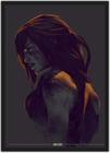 Quadro Decorativo Tomb Raider Lara Croft Games Jogos Geek Decorações Com Moldura G02