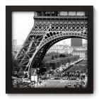 Quadro Decorativo - Torre Eiffel - 22cm x 22cm - 011qnmap