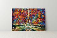Quadro Decorativo Torre Eiffel Canvas 50x70 - Foto Paulista