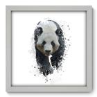 Quadro Decorativo Jogo Mosaico Infantil Desenho Urso Panda