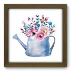 Quadro Decorativo - Vaso de Flores - 22cm x 22cm - 090qdfm