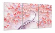 Quadro Decorativo Wall Frame Cerejeira Floral 120x60cm