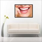 Quadro Dentista Odontologia Dente Sorriso Consultório D02