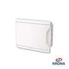 Quadro Distribuição Embutido 03/04 Elementos SEM BARRAMENTO Branco - KRONA