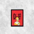 Quadro Duff Beer Homer Simpsons 24x18cm