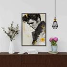 Quadro Elvis Presley - Love Me Tender 24X18Cm - Com Vidro