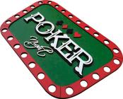 Quadro Em Relevo Poker Night 89cm