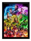 Quadro Filme 2019 Vingadores Ultimato Arte Poster Moldurado