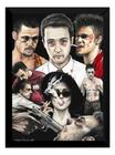 Quadro Filme Clube Da Luta Fight Club Arte Moldurada