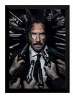 Quadro Filme John Wick Parte 2 Poster Moldurado