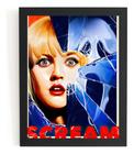 Quadro Filme Panico Scream Terror Arte Poster Moldurado