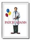 Quadro Filme Patch Adams Poster & Moldura Branca