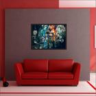 Quadro Game Jogos God Of War Salas Quartos Com Moldura T01