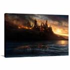 Quadro Harry Potter Hogwarts decorativo Tela em Tecido