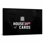 Quadro House Of Cards Decorativo Com Tela Em Tecido 01