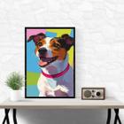 Quadro Jack Russell Terrier 24X18Cm - Com Vidro