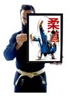 Quadro Jiu Jitsu Judo Arte Tai Otoshi Decoração