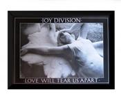 Quadro Joy Division Love Will Tear Us Apart Poster Moldurado