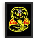 Quadro Karate Kid Cobra Kai Retro Vintage Decorativo 42x29cm