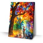 Quadro Leonid Afremov Sentimentos Abstrato Colorido Sala