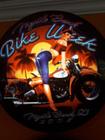 Quadro Luminoso Decorativo Moto Bike Week Retrô Vintage Led Bivolt Bar Boteco Churrasqueira Garagem