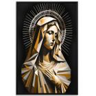 Quadro Mãe de Jesus Nossa Senhora c/ Moldura 63x93cm