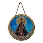 Quadro Mandala Enfeite Parede Nossa Senhora Aparecida pintur