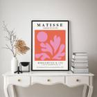 Quadro Matisse - O Equilíbrio Da Forma 33x24cm - com vidro