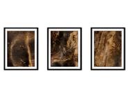 Quadro mdf 30x66 abstrato formas abstratas mod 132