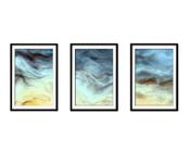Quadro mdf 30x66 abstrato formas abstratas mod 46