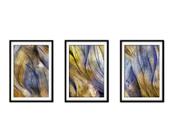 Quadro mdf 55x110 abstrato formas abstratas mod 15