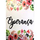 Quadro MDF Médio 15x21 - Esperança Branco