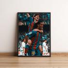 Quadro decorativo1 peça 40x60 Messi jogador de futebol para sala quarto -  DECORA-MANIA - Quadro Decorativo - Magazine Luiza