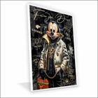 Quadro Mickey Canvas Com Vidro