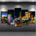 Quadro Mosaico Las Vegas 5 Peças 1,20x0,70cm LV 01