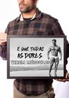 Quadro Motivacional Frase Musculação Treino