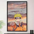 Quadro Decorativo Naruto Akatsuki Símbolo Poster 23x33cm